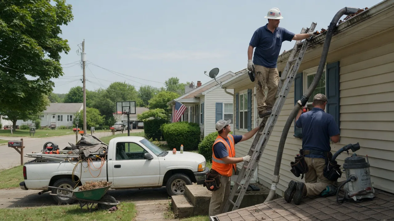 Gutter Installation in Mammoth Cave, KY near me